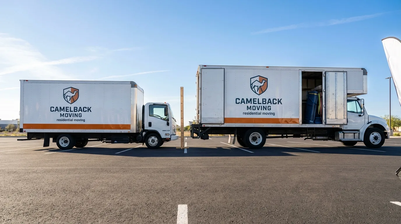 Moving truck size capacity guide in Williamsport